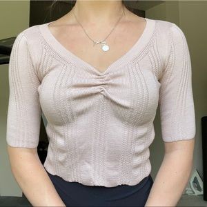 Topshop 3/4 length shirt